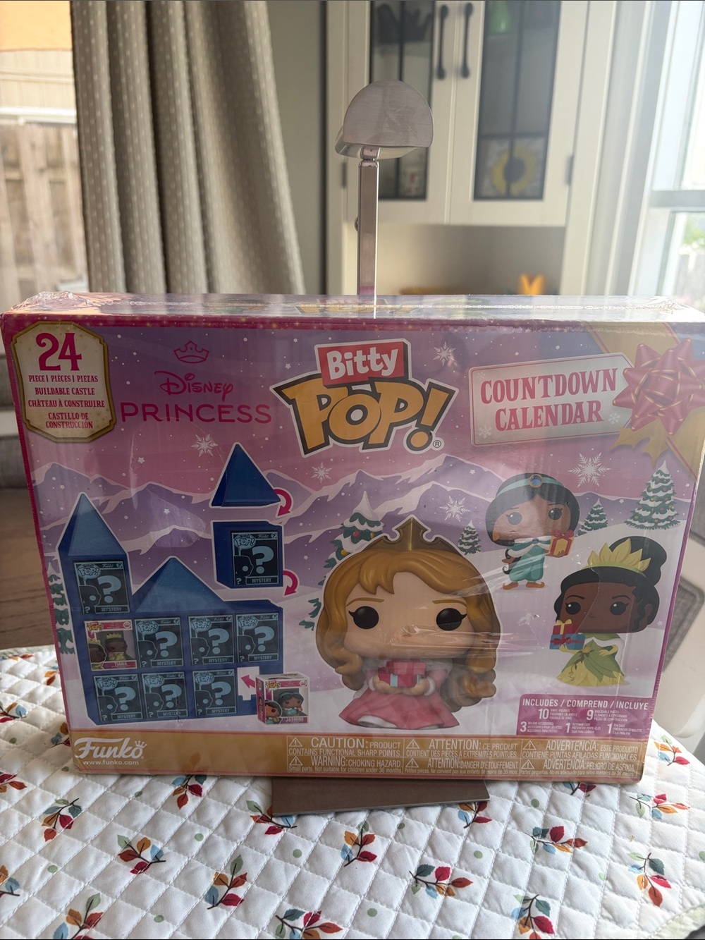Funko Disney Princess Bitty Pop! Purple & Pink Countdown Calendar